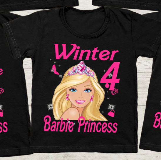 Barbie Birthday Shirt