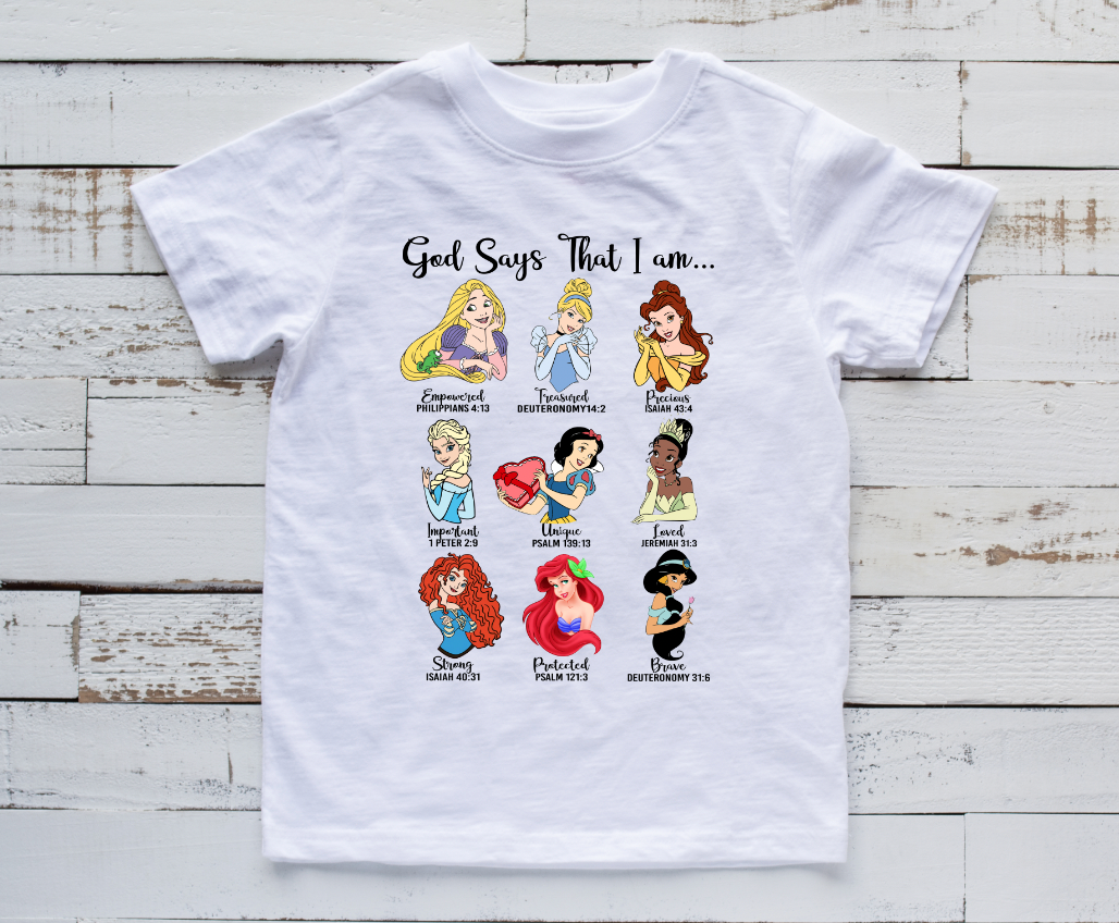 God says I am Princess Shirt