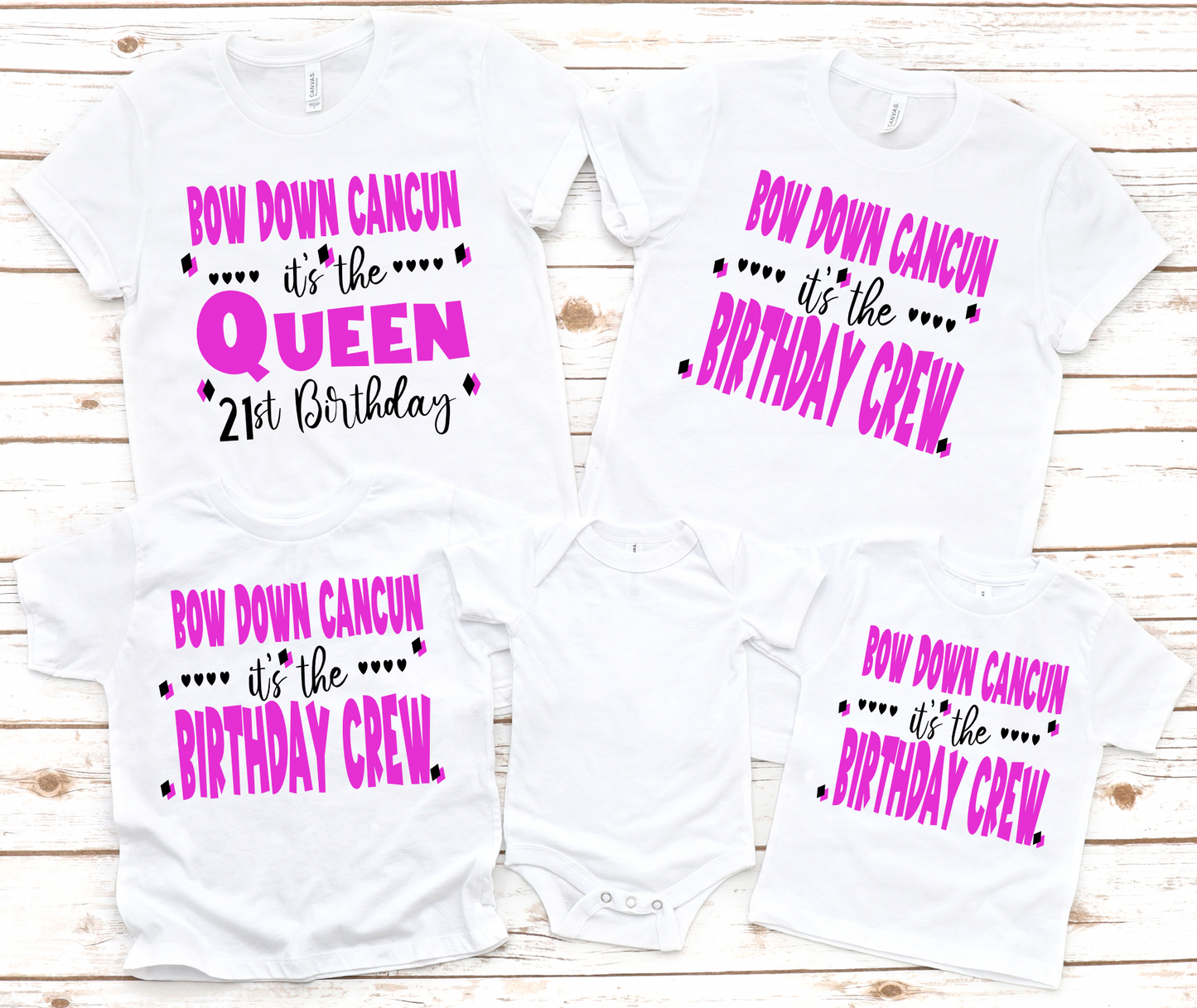 Bow Down Cancun DTF Transfer