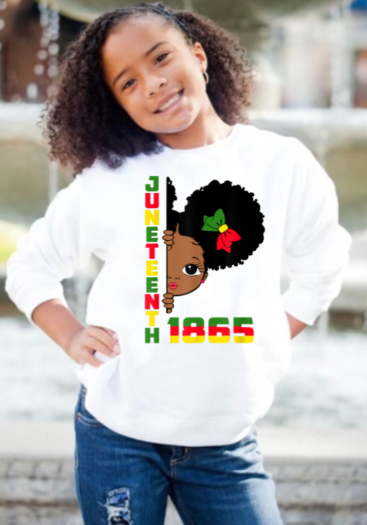 Juneteenth 1865 lil girl Transfer