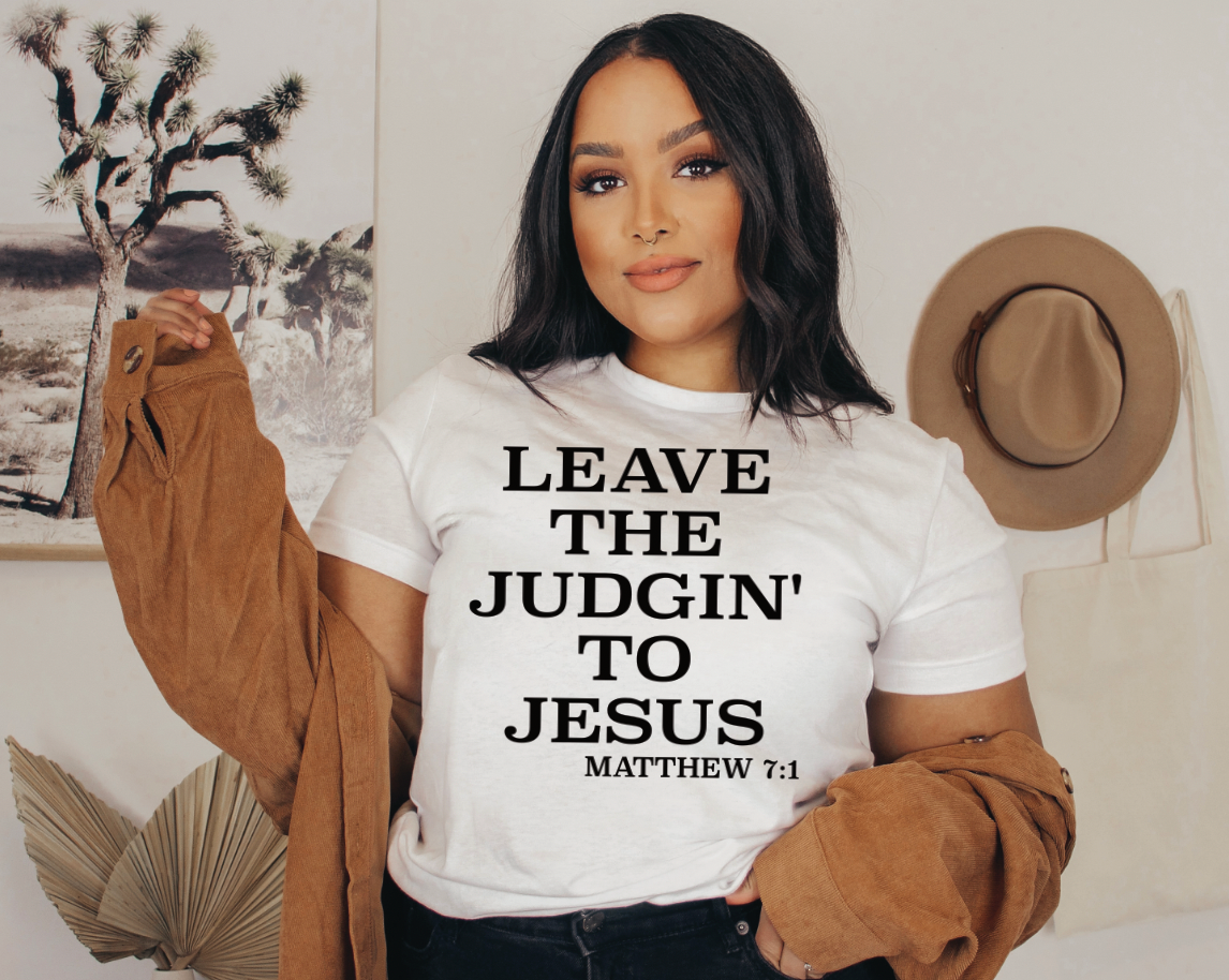Leaving the judging to God SVG & PNG