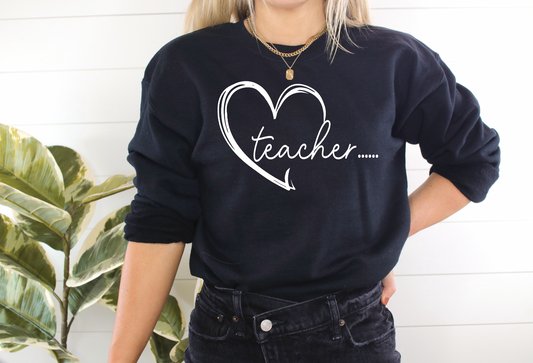 Heart Teacher Svg &  Png file