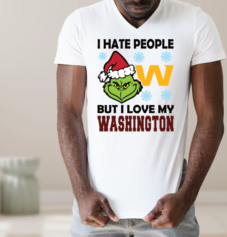 i hate People NFL Transfer NFL Transfer Print Available in All Teams (All sizes Available)