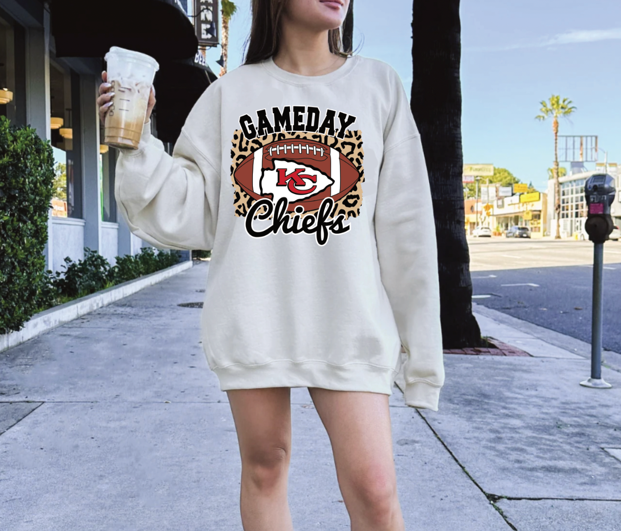 Leopard Game day NFL Transfer NFL Transfer Print Available in All Teams (All sizes Available)