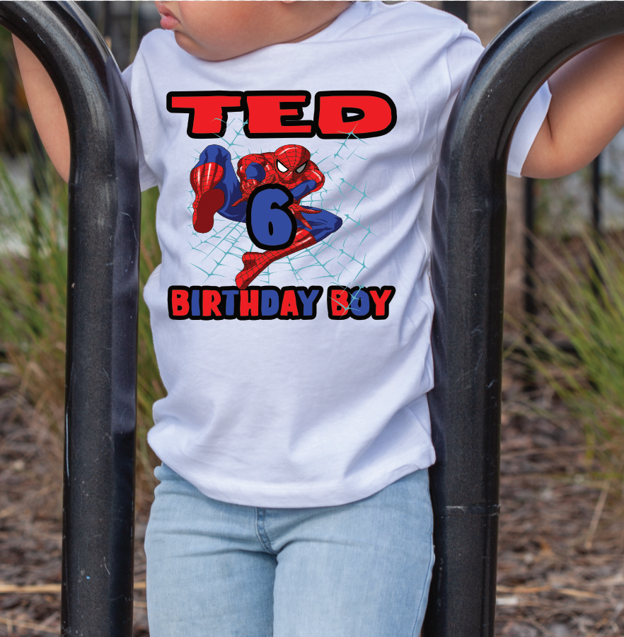 Spiderman Shirt (White)