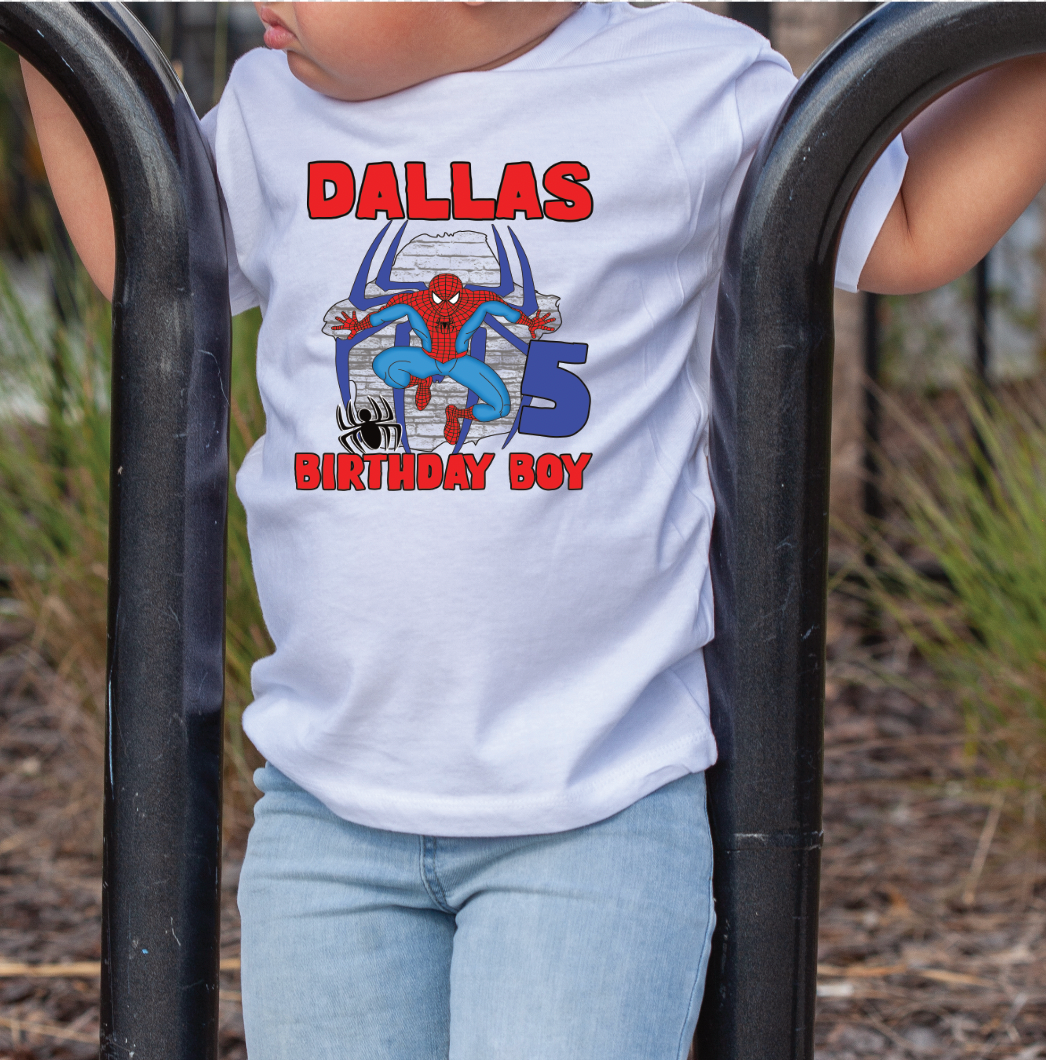 Spiderman Shirt (White)