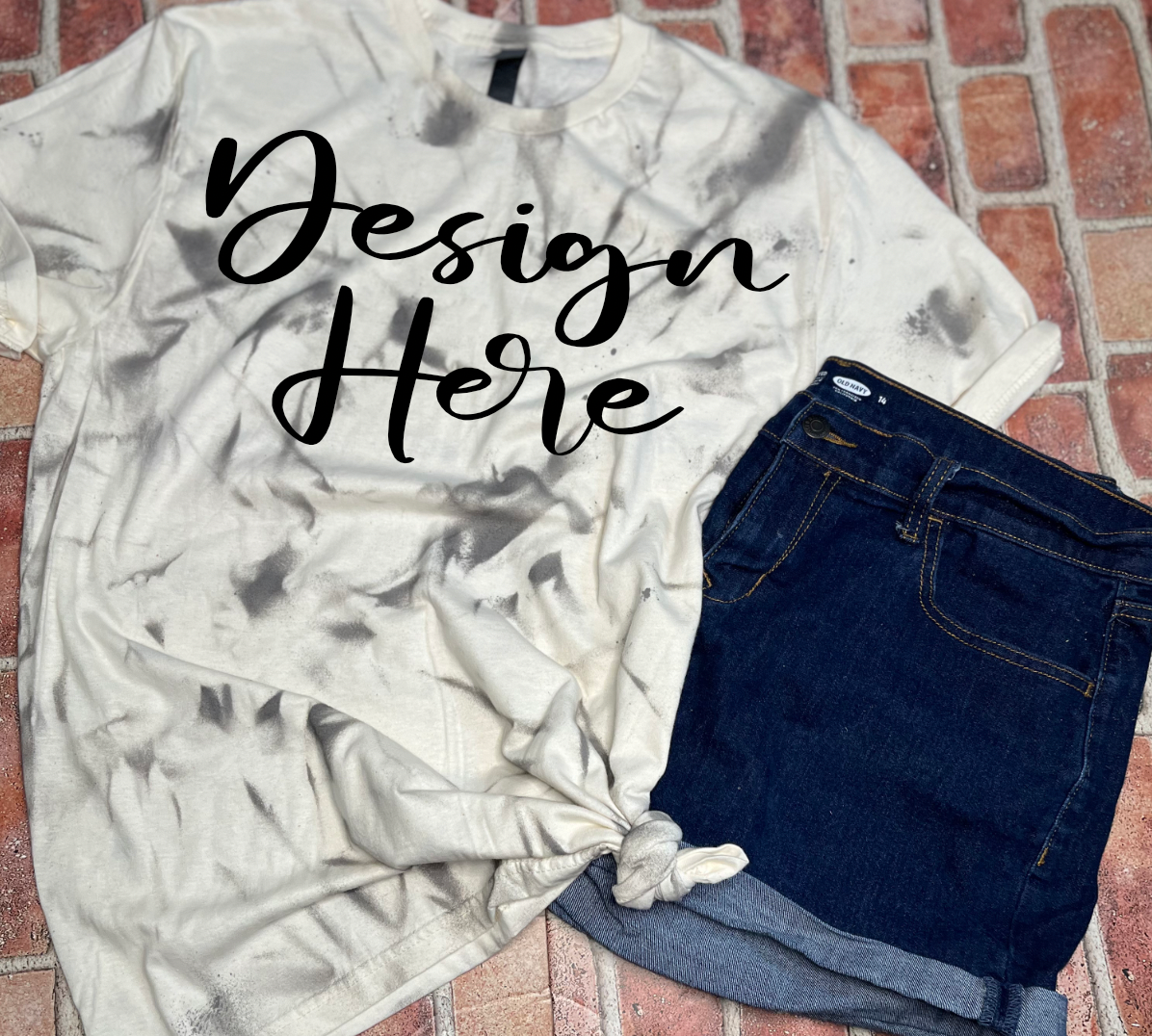 Sand Gildan Soft style Grey Tye Dye Shirt