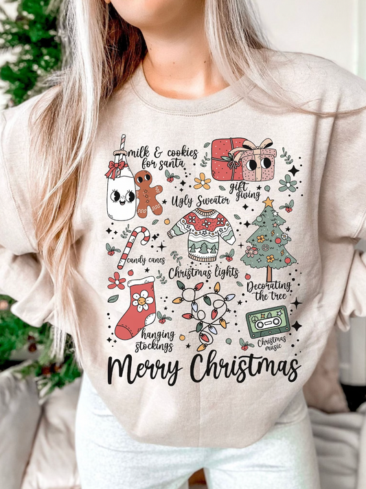 Retro Christmas Transfer