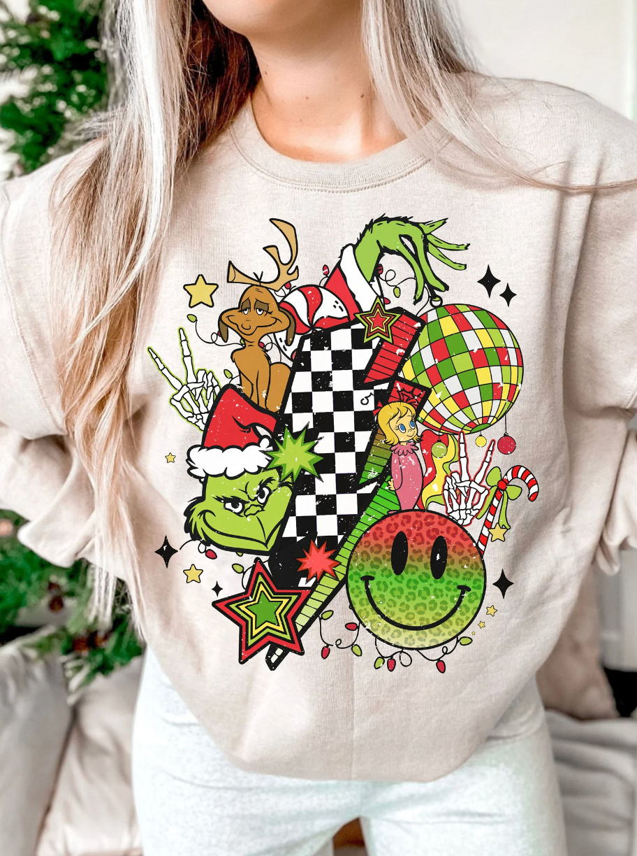 Retro Grinch Transfer