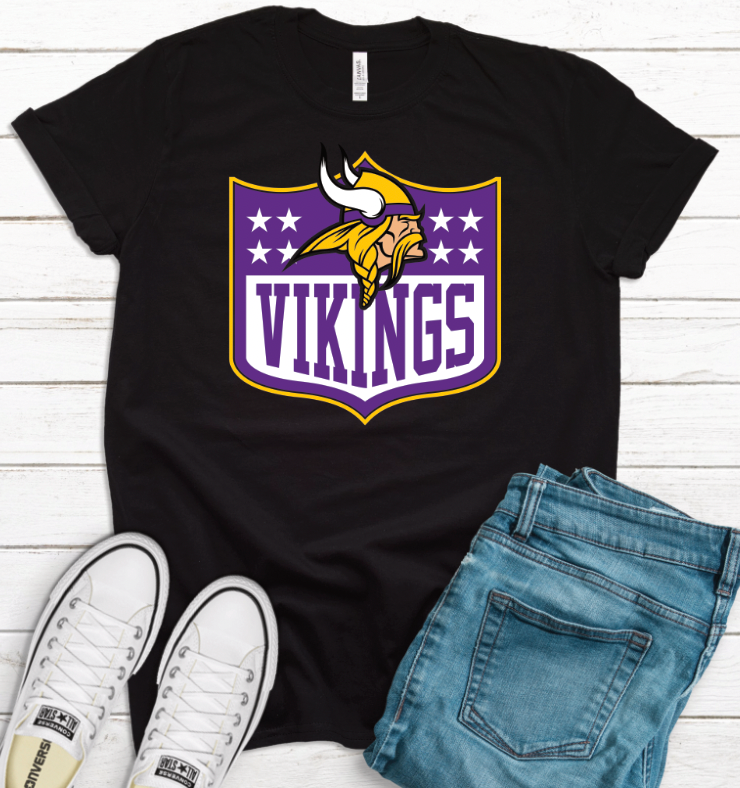 Shield NFL Transfer Print Available in All Teams