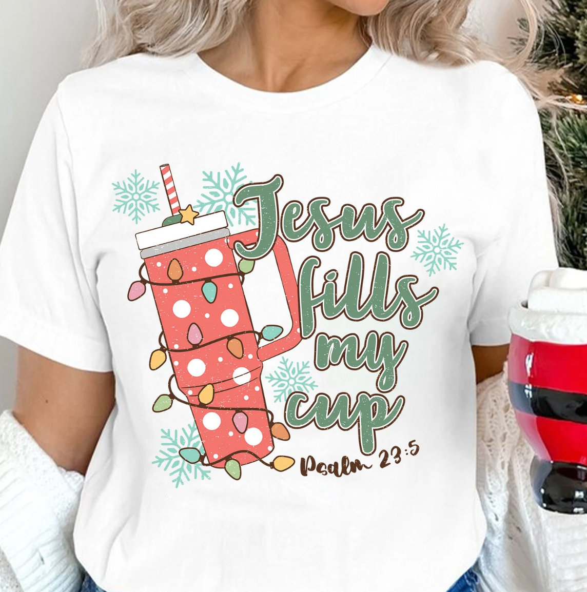 Jesus Fills my Cup Transfer