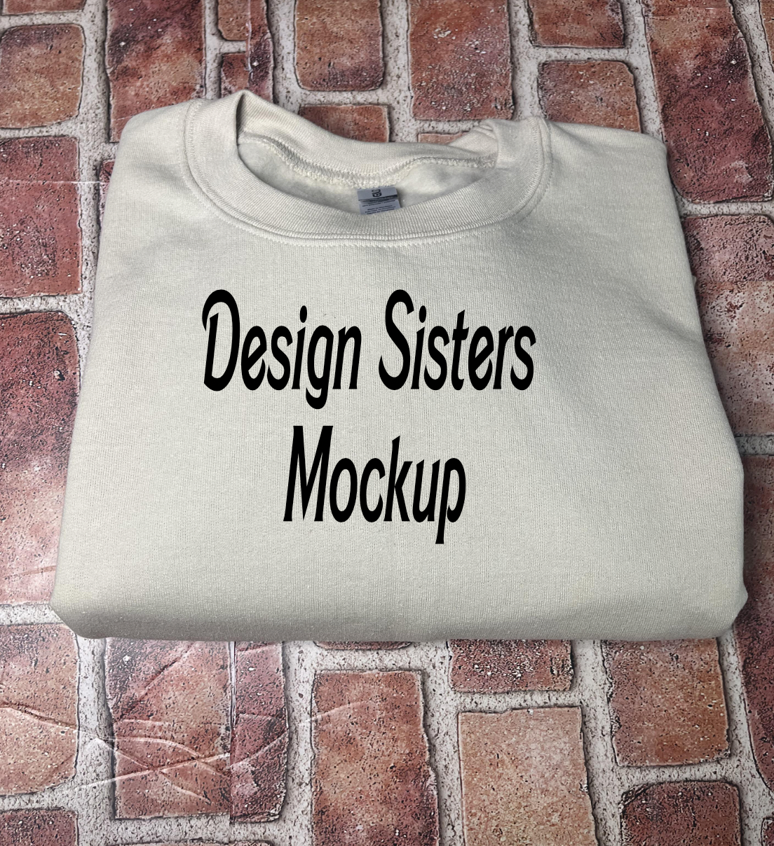 Sand Gildan Sweatshirt