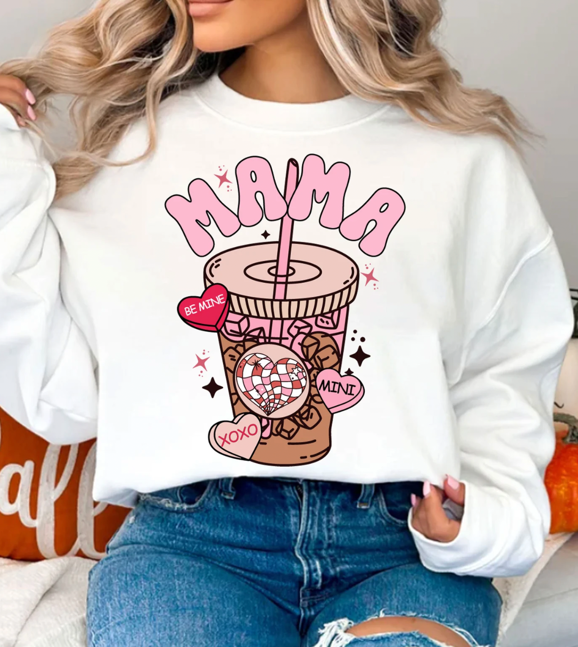 Mama Sweatshirt and Mini T-shirt