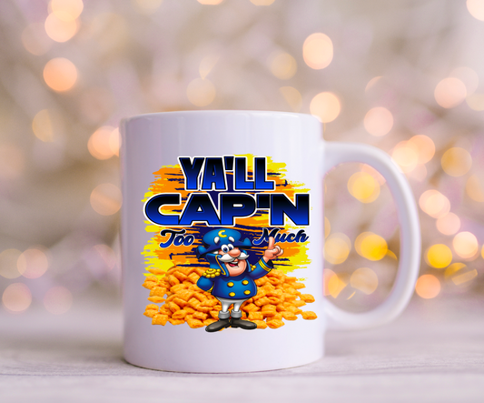 Yall Cap'n  Decals