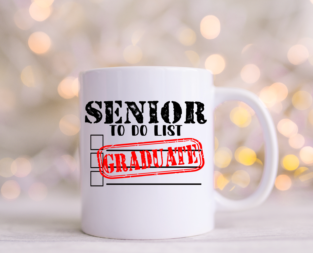 Senior To Do List Decals