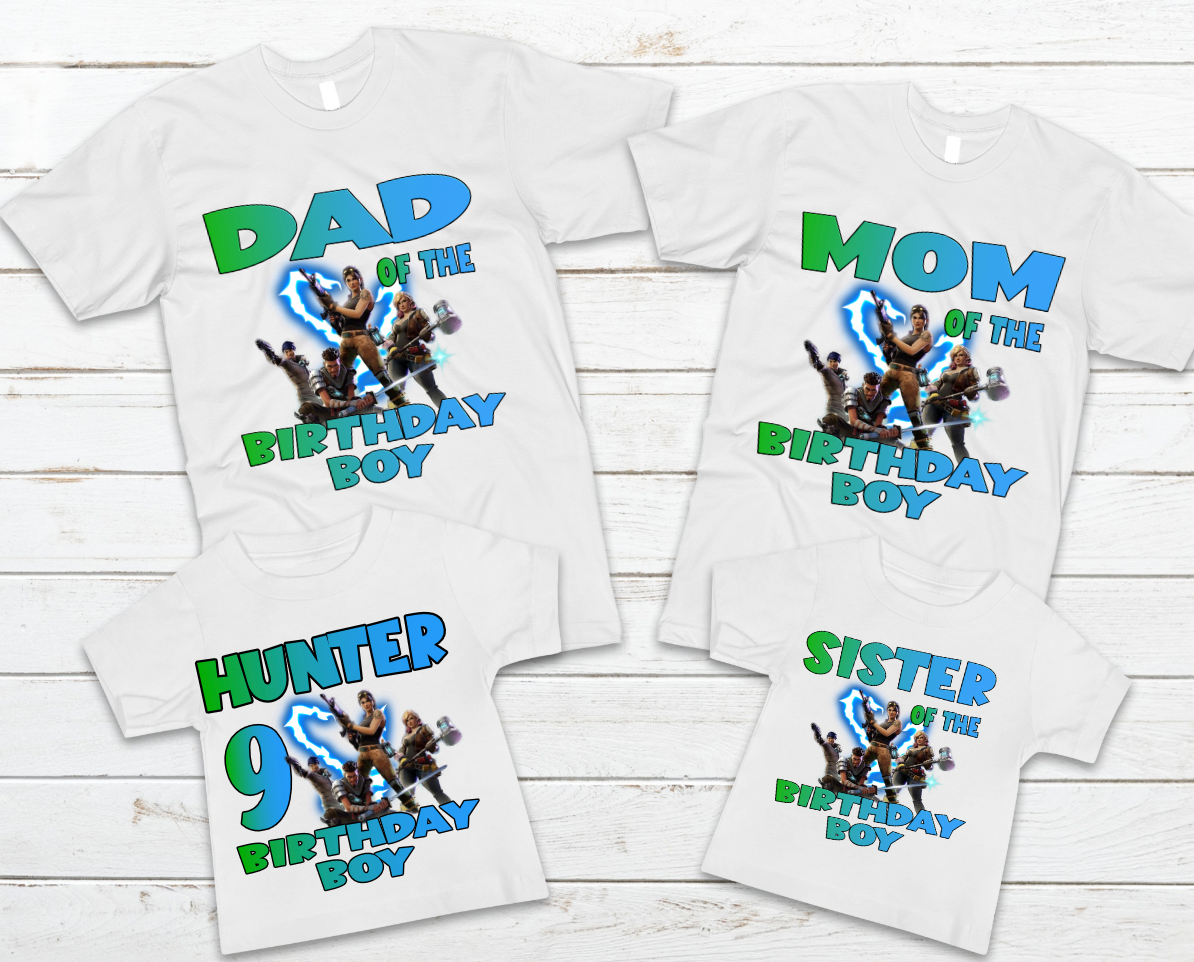 Fornite Family Birthday Bundle PNG