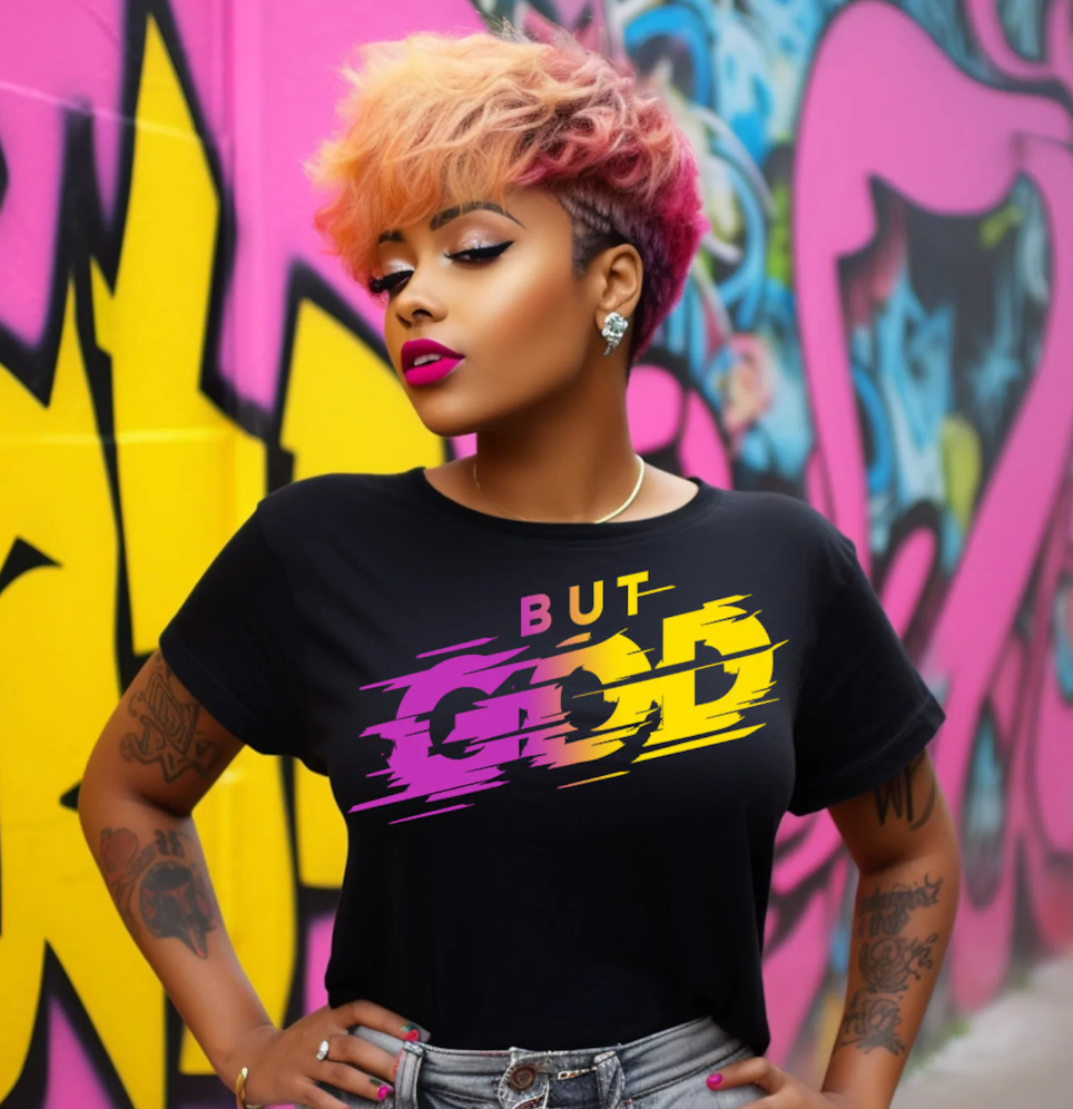 Ombre Retro But God Transfer