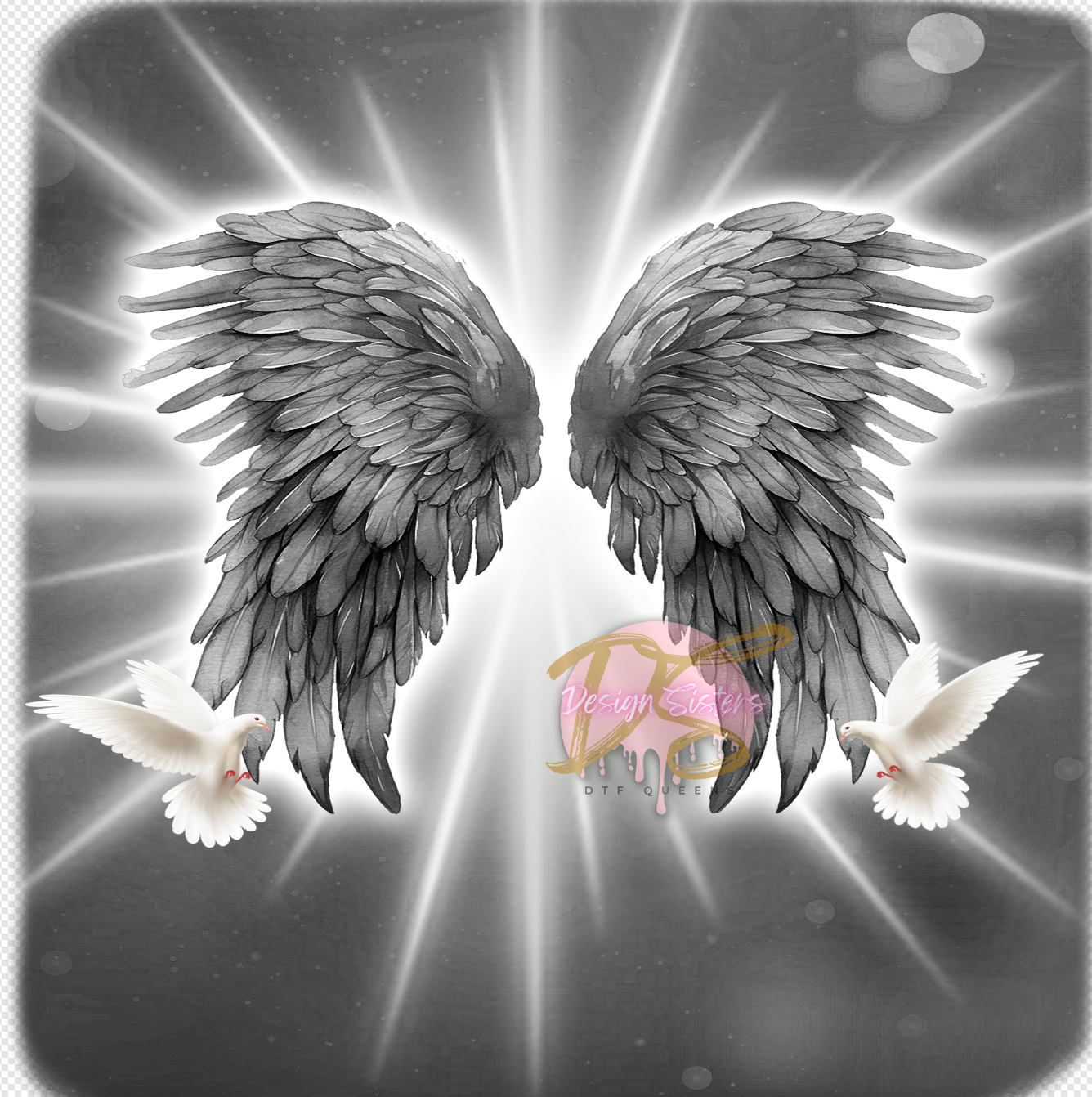 Grey Memorial PNG Only