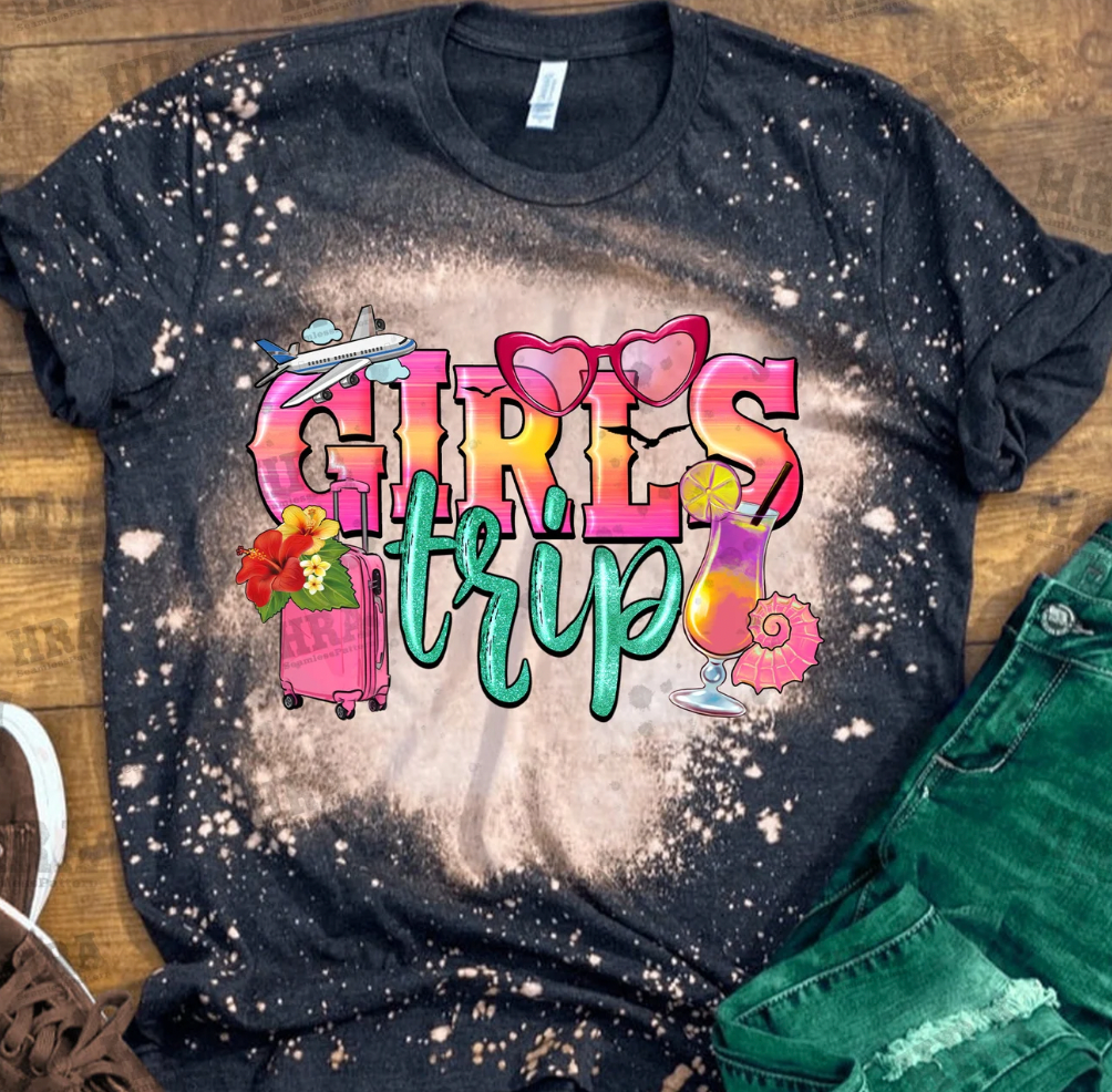 Pink and Yellow Girls Trip Transfer