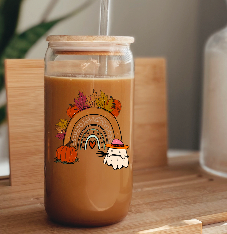Boho Fall Rainbow Uv Decal