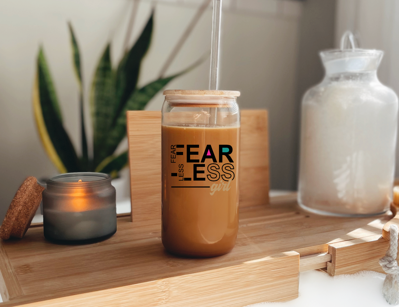 Fear less Girl UV Decals