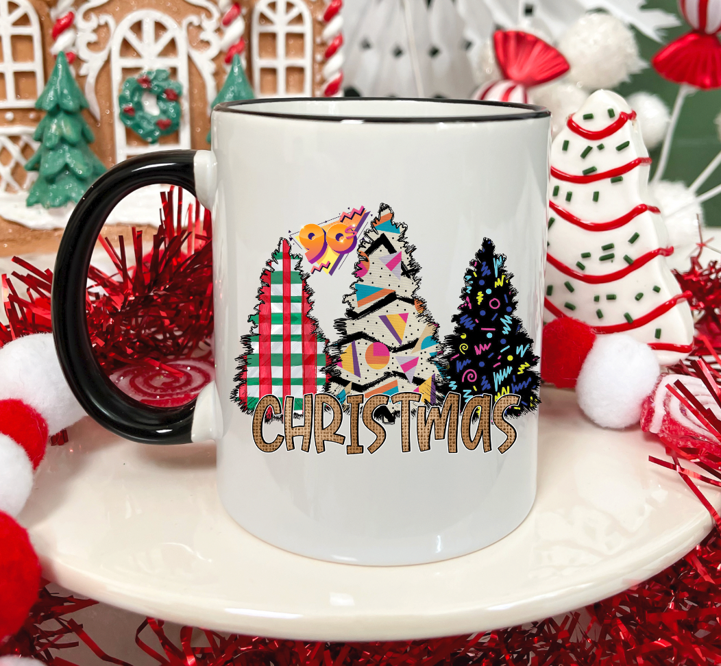 90's Christmas Trees UV Decals