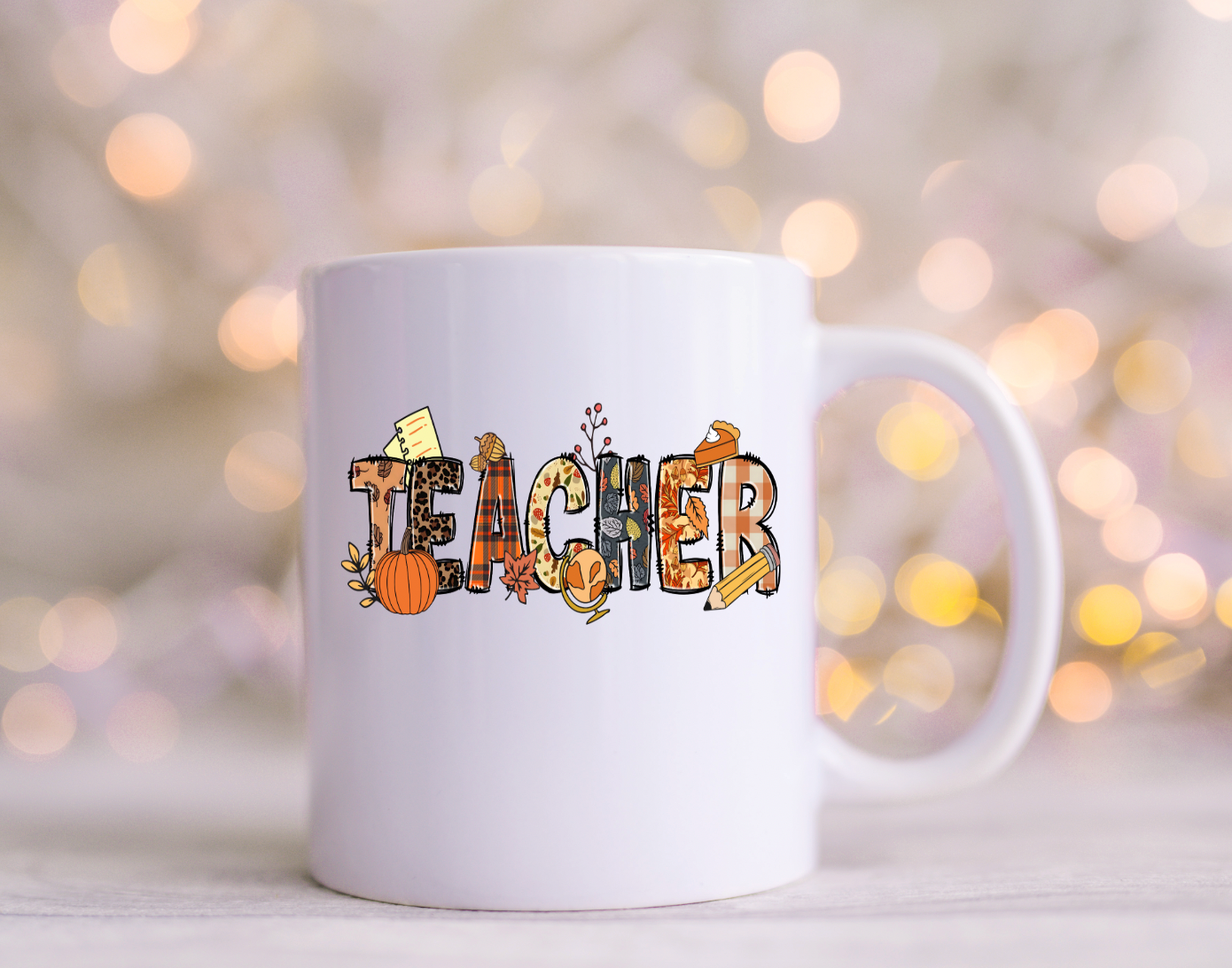 Fall Teacher UV Decals