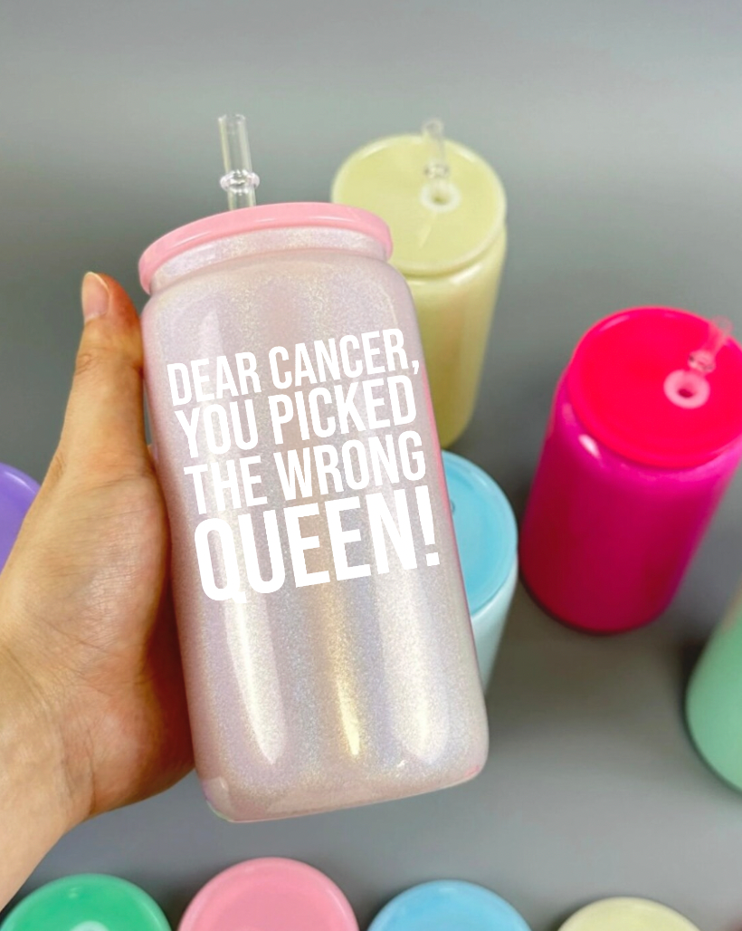 Dear Cancer you Picked the Wrong Queen Decals