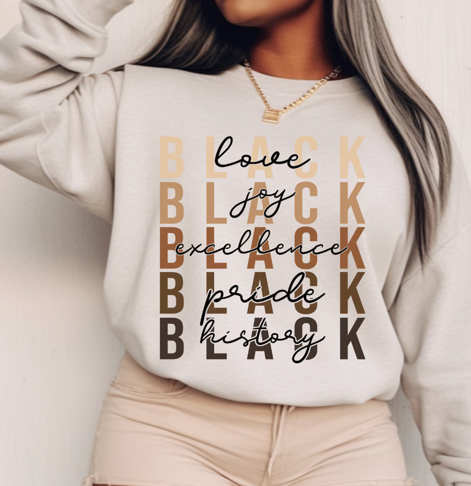 Black History DTF Transfer (11 inch print)