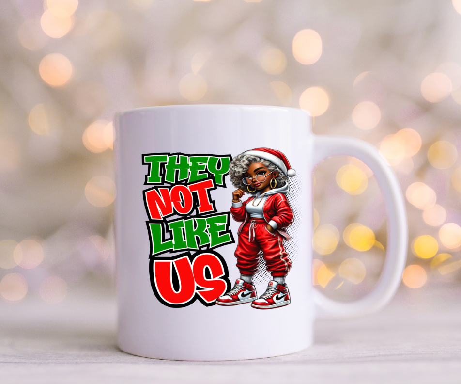They not Like US Mrs. Claus UV Decal