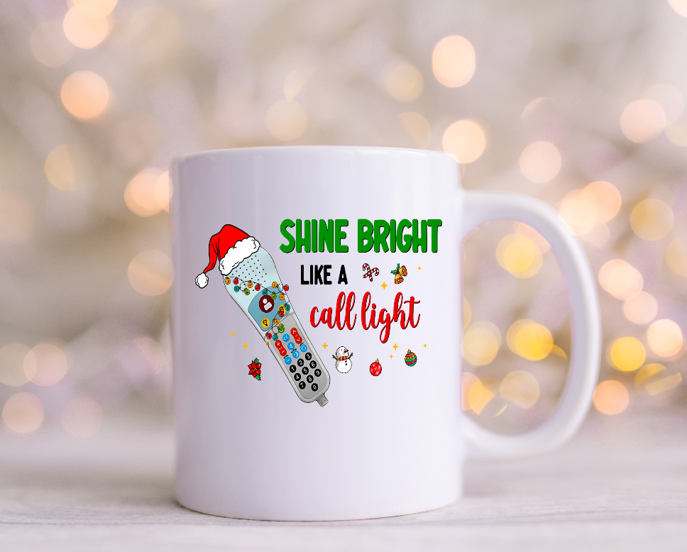 Shine Bright like a Call Bell UV Decal