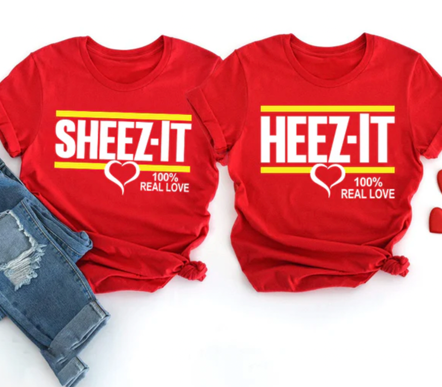 Sheez-it and Heez-it 10 inch DTF Transfer