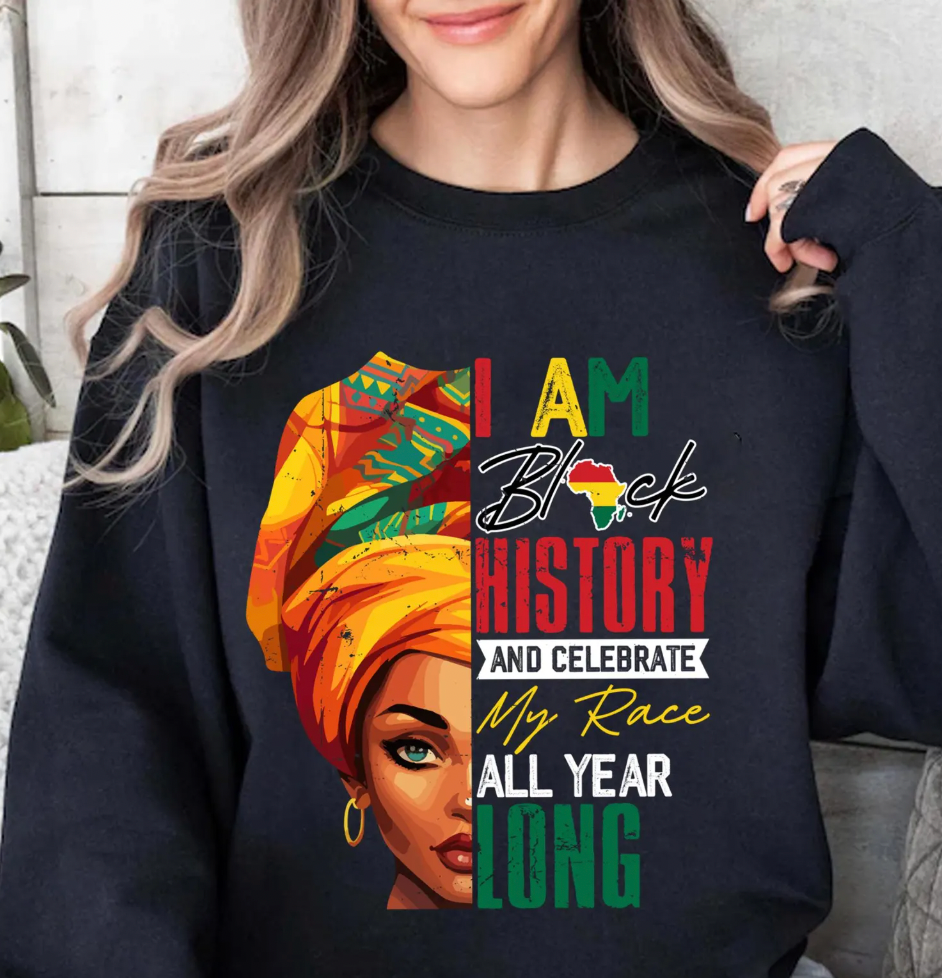 I am Black History DTF TRANSFER