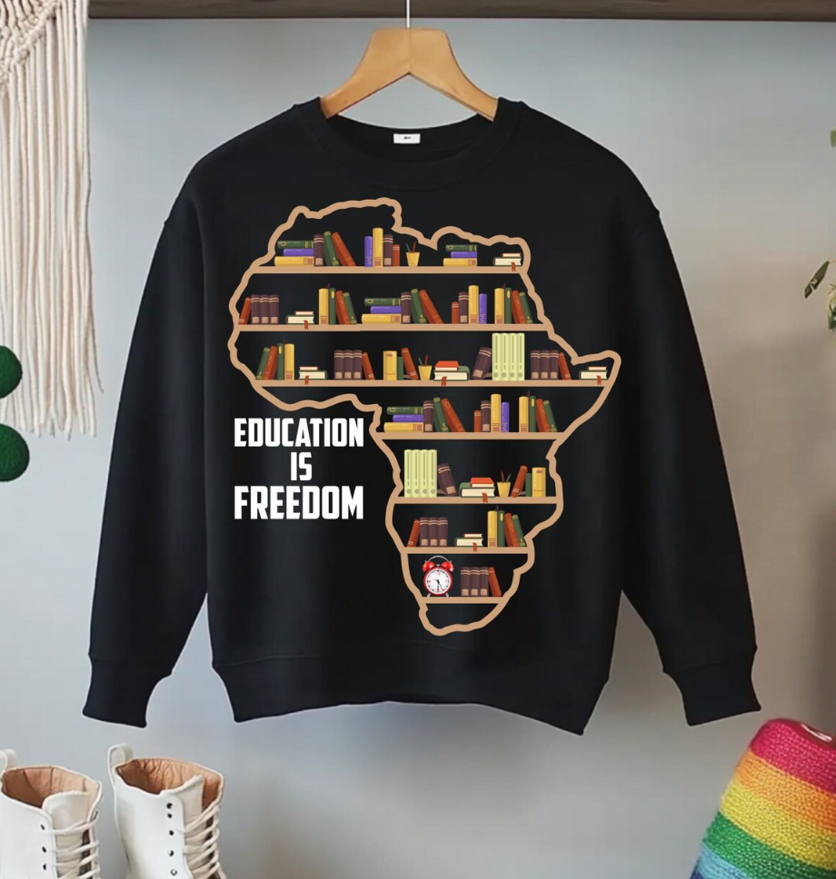 Education is Freedom DTF Transfer