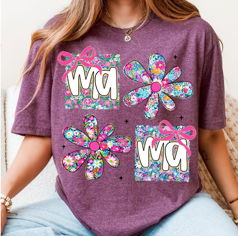 Floral Mama Coquette DTF Transfer