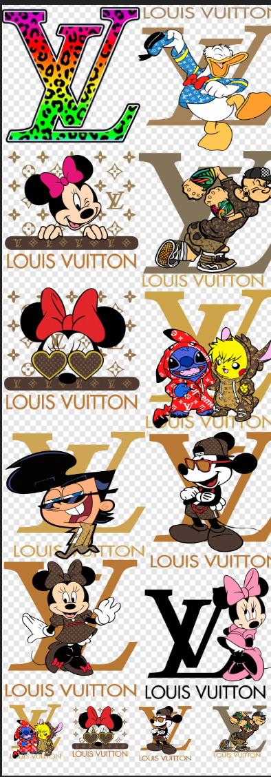 22x60 LV Gang Sheet  Transfer