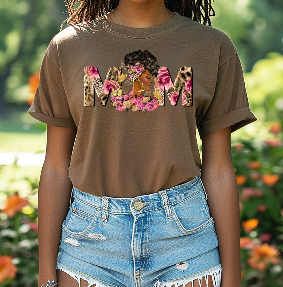Mom Floral DTF TRANSFER