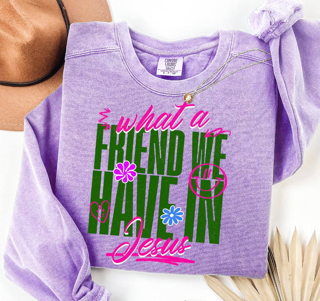 What a friend we have in Jesus DTF Transfer