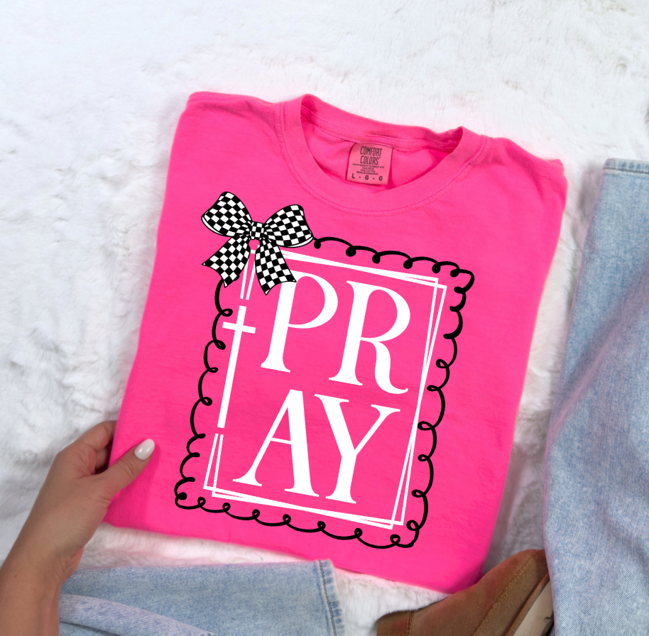 Retro Pray DTF Transfers