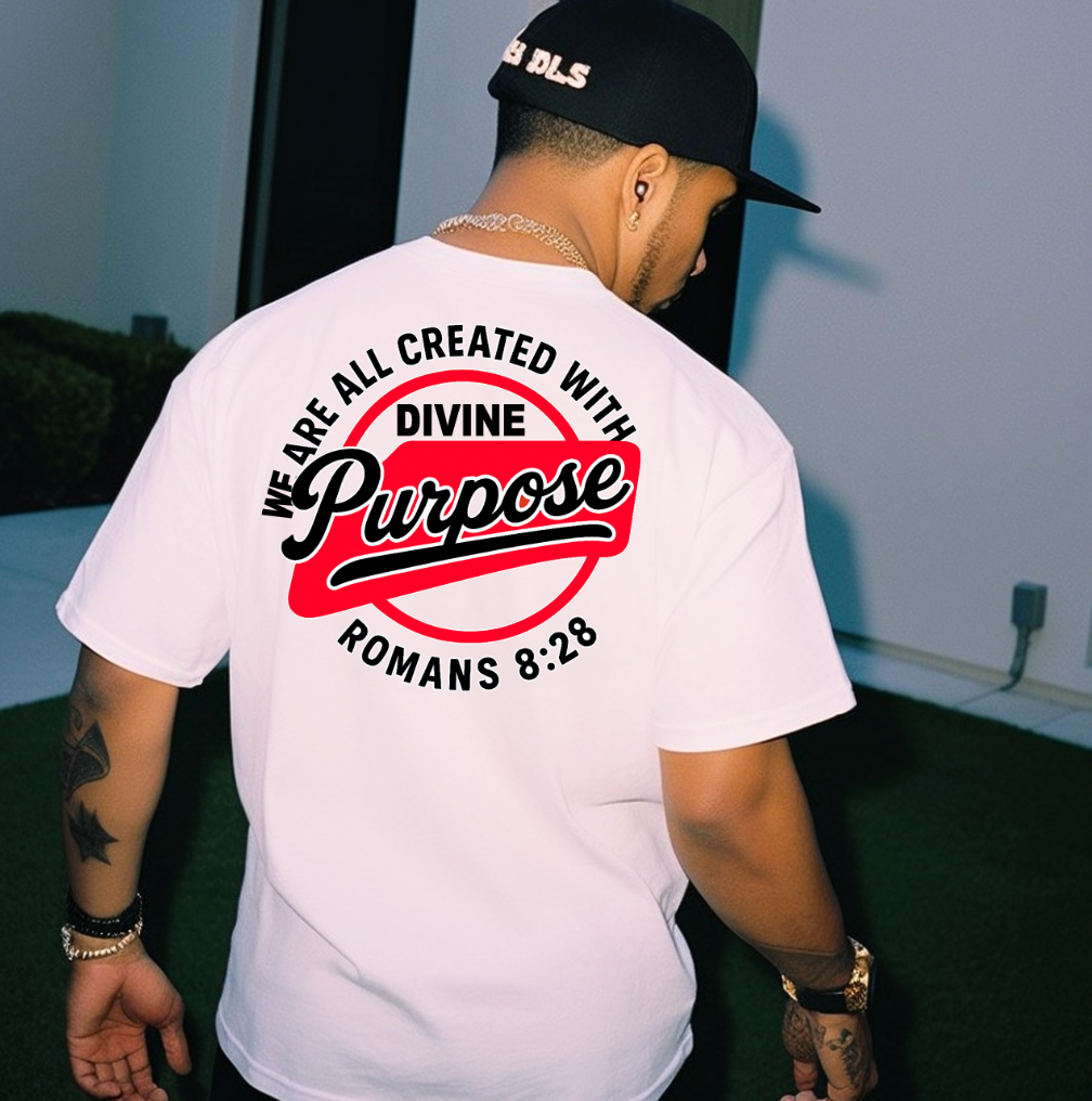 We are all Created with Divine Purpose DTF Transfer