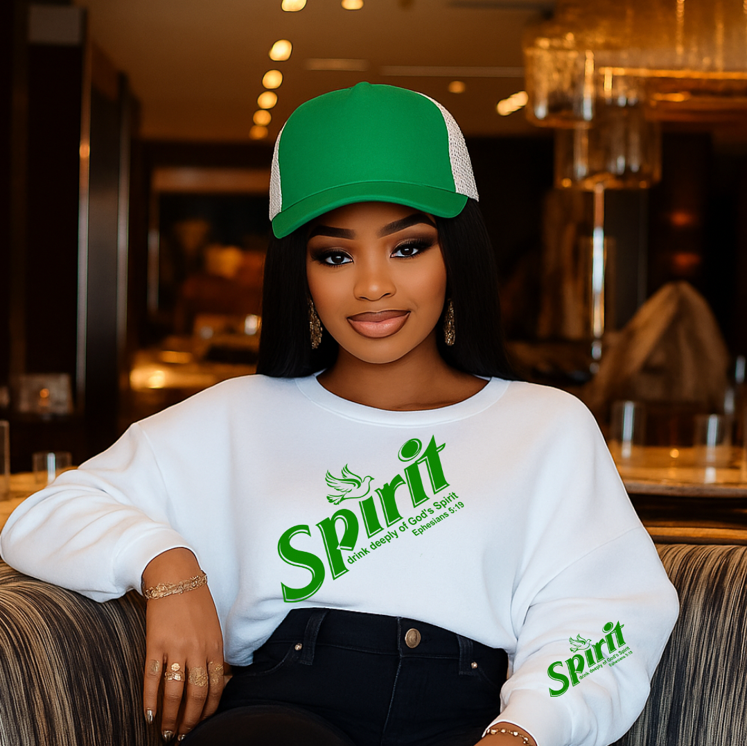 Green Spirit Drink Deeply of God Spirit Screen Prints (Pre-Order Aug. 25th- Aug28th Shipps out Sept. 5th or Sooner)