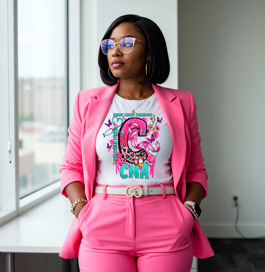 CNA Breast Cancer DTF Transfer