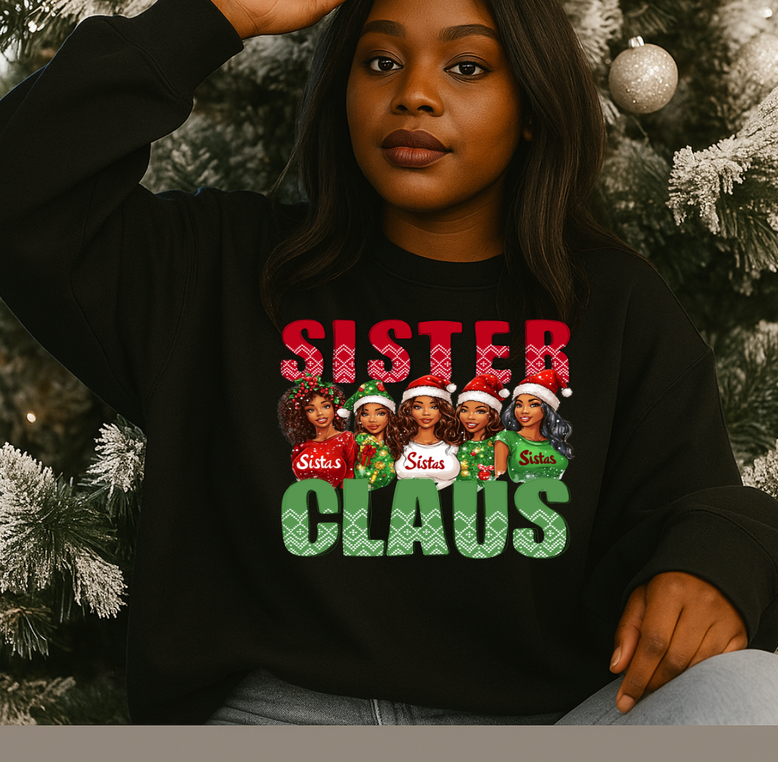 Sister Claus DTF Transfer