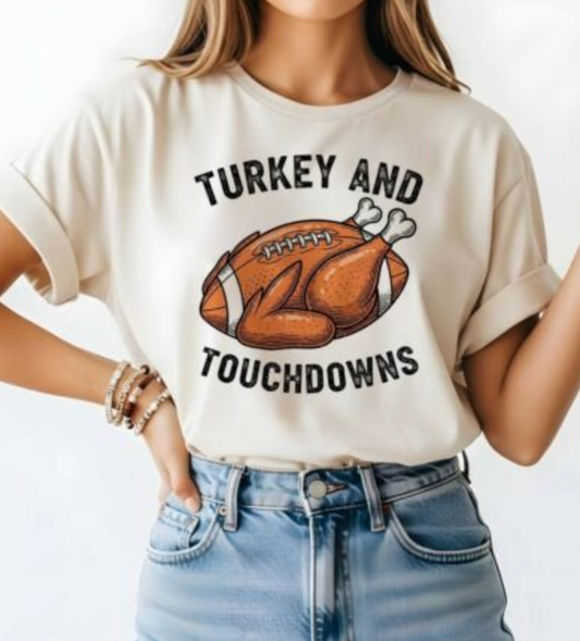 Turkey and Touchdowns  DTF Transfers