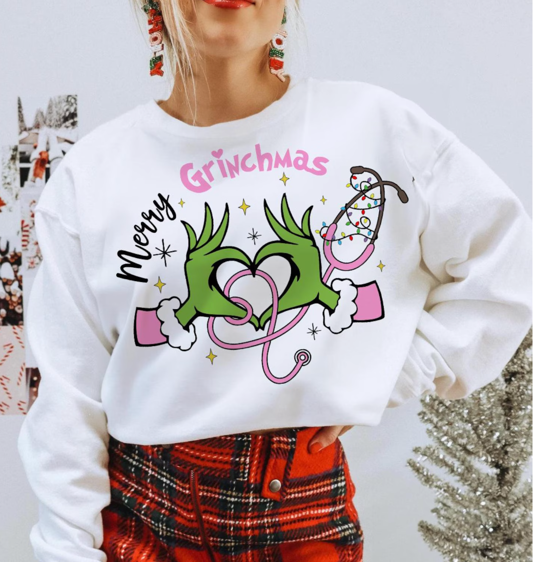 Nurse Christmas DTF Transfers