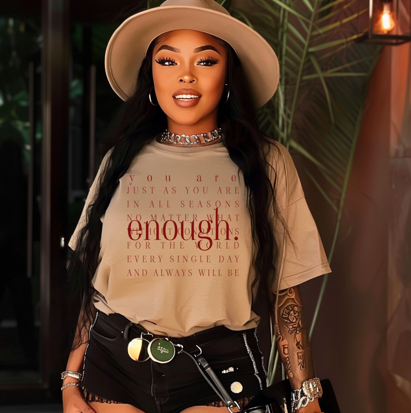 You are Enough Screen Print