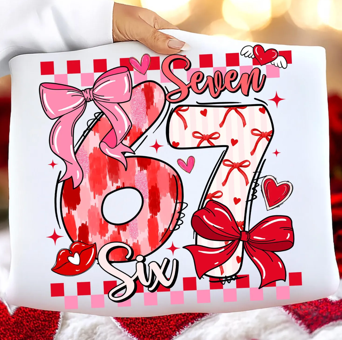 Six Seven DTF Transfers, Valentines Day, Love