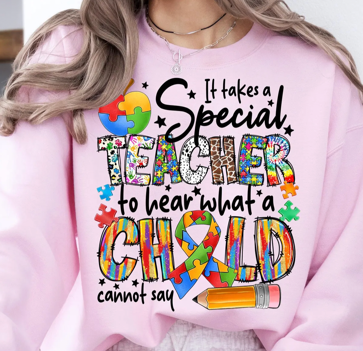 Autism Teacher, Special Education Teacher DTF TRANSFERS , HEAT TRANSFERS, AUTISM (Copy)