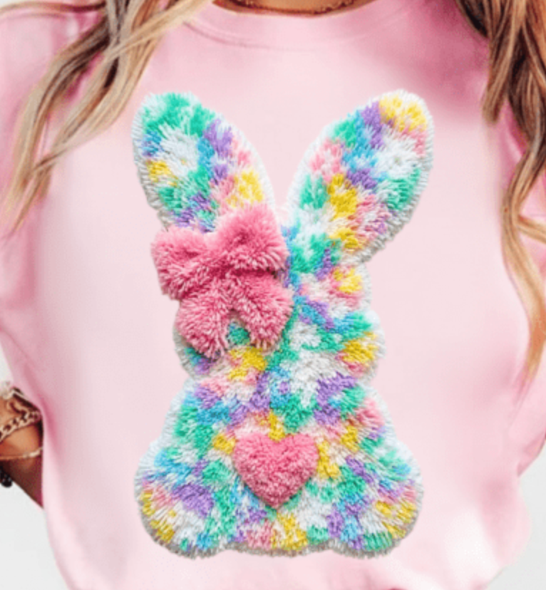 Faux Yarn Easter Png Easter Bunny DTF Transfers