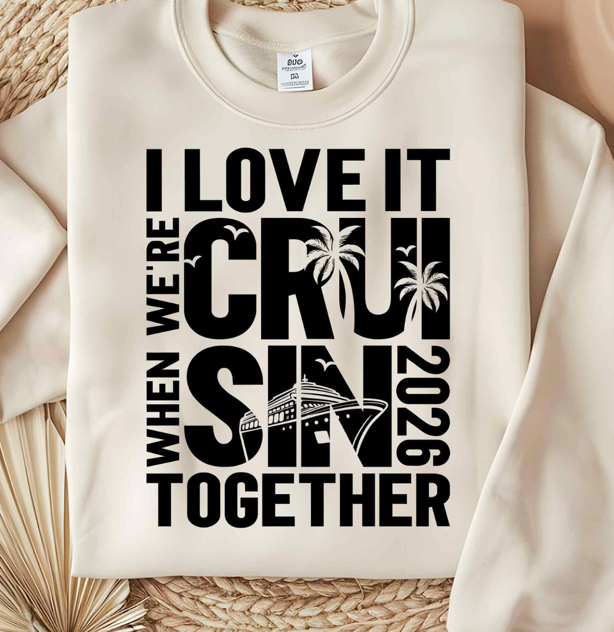 I love it when we're cruising together DTF Transfer